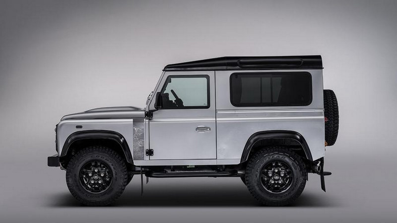 Supporto KUDA In Ecopelle Nera Per Land Rover Defender (da 06/2007) - Console Per Telefono E Navigatore