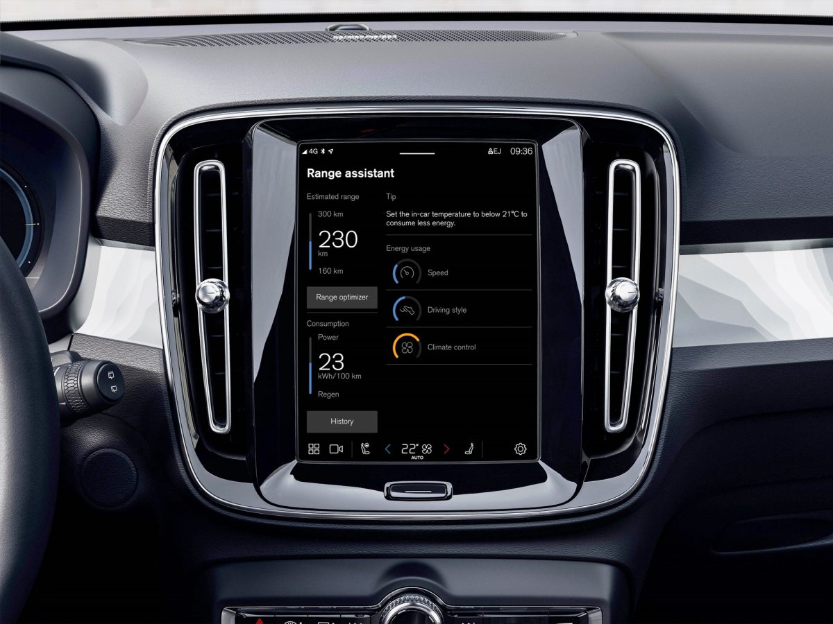 Volvo introduce un update care sporește autonomia modelelor electrice