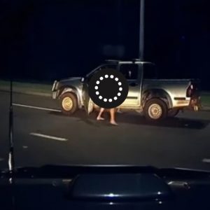 Imagini bizare surprinse de camera de bord a unei mașinii, în plină noapte (2)