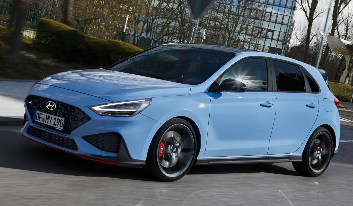 Hyundai I30n Stoffsitze
