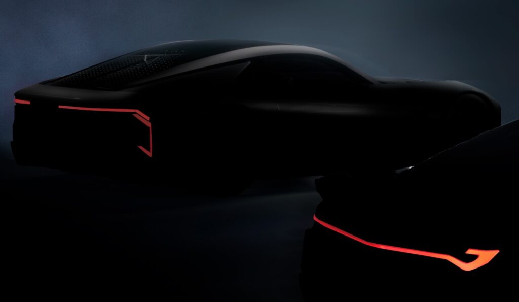 Lexus a publicat primele imagini cu noul supercar hibrid V8