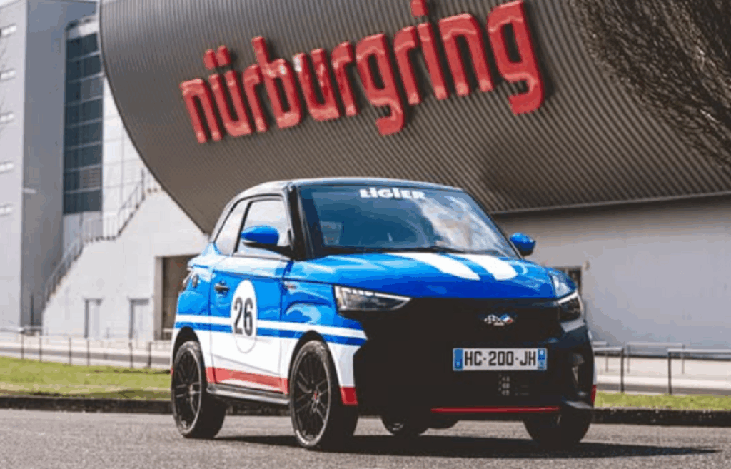 Un microcar diesel a intrat în istoria Nürburgring: aproape 30 de minute pentru un tur complet