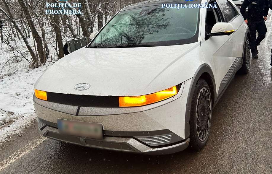 Hyundai Ioniq 5 Căutat, Capturat de Poliția de Frontieră Hyundai Ioniq 5 Căutat, Capturat de Poliția de Frontieră