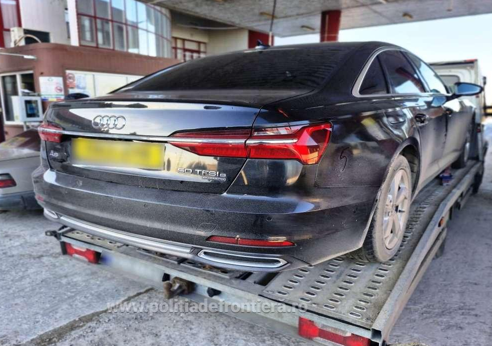 Autoturism furat din Marea Britanie, găsit la frontiera României