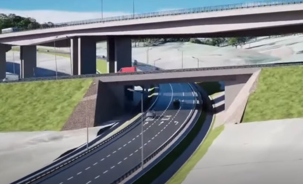 Avansul lucrărilor la autostrada Sibiu-Făgăraș la Boița