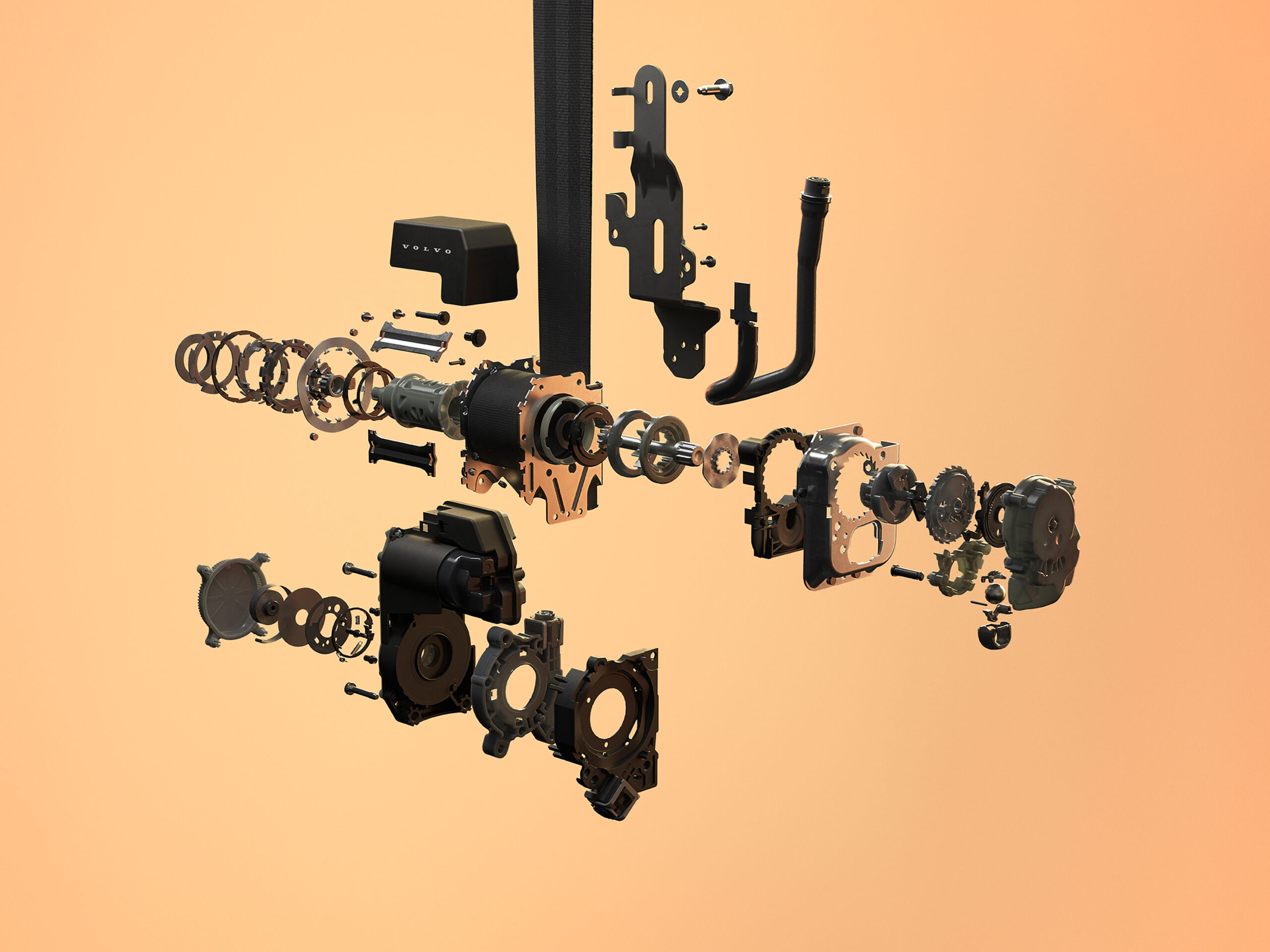 Volvo a lansat o nouă funcție de siguranță. Centura multi-adaptivă ...