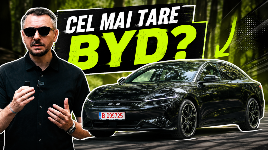 BYD Seal facelift 2026: Noul competitor electric în România