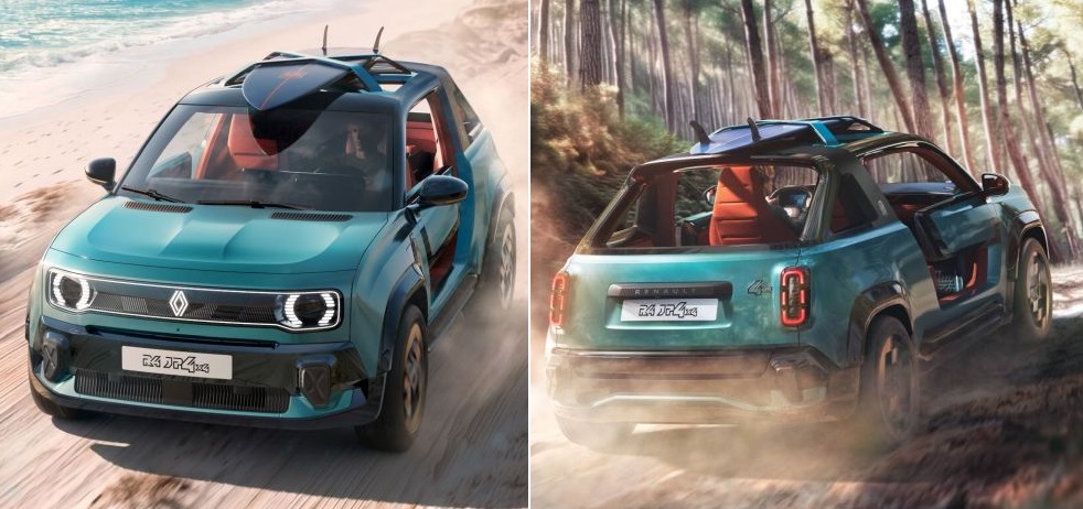Renault 4 JP4x4: Inovație electrică la Roland-Garros 2026