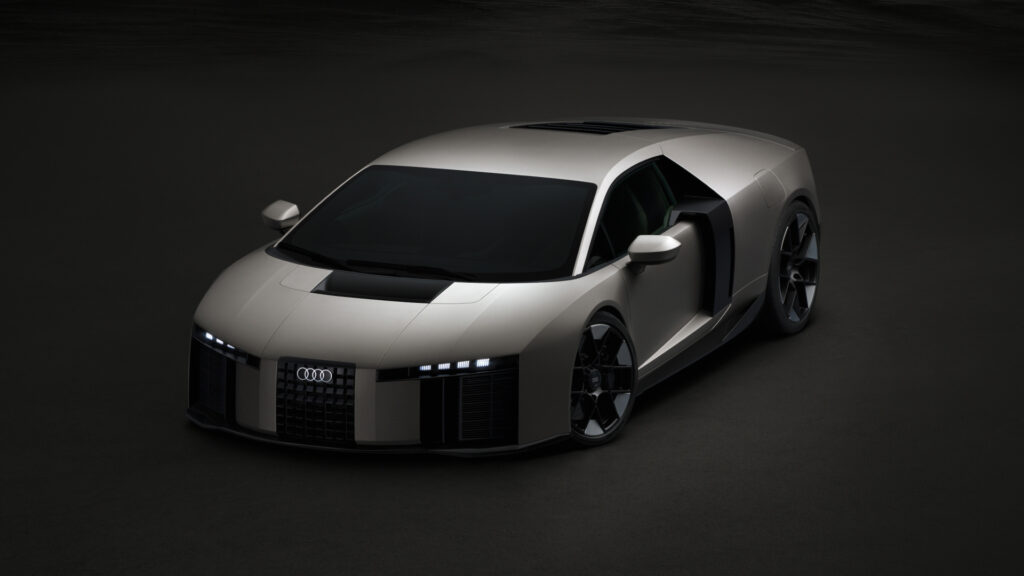 Foto | Audi prezintă Nuvolari, proiectul de supercar hibrid despre care nimeni nu știa. Vine cu motor V8 și un total de 1.001 cai putere