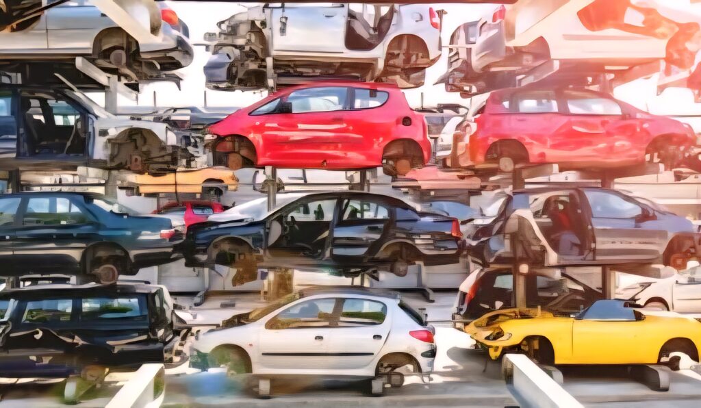 Caz incredibil în Vulcan: Un mecanic auto a vândut la dezmembrări mașinile clienților. Acum e în arestul Poliției