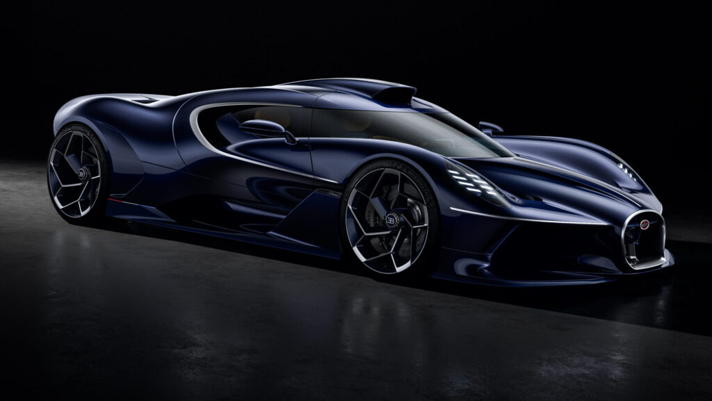 Foto | Bugatti a realizat un nou model unicat, bazat pe Bolide. Bugatti Destrier, a treia creație din cadrul programului Solitaire