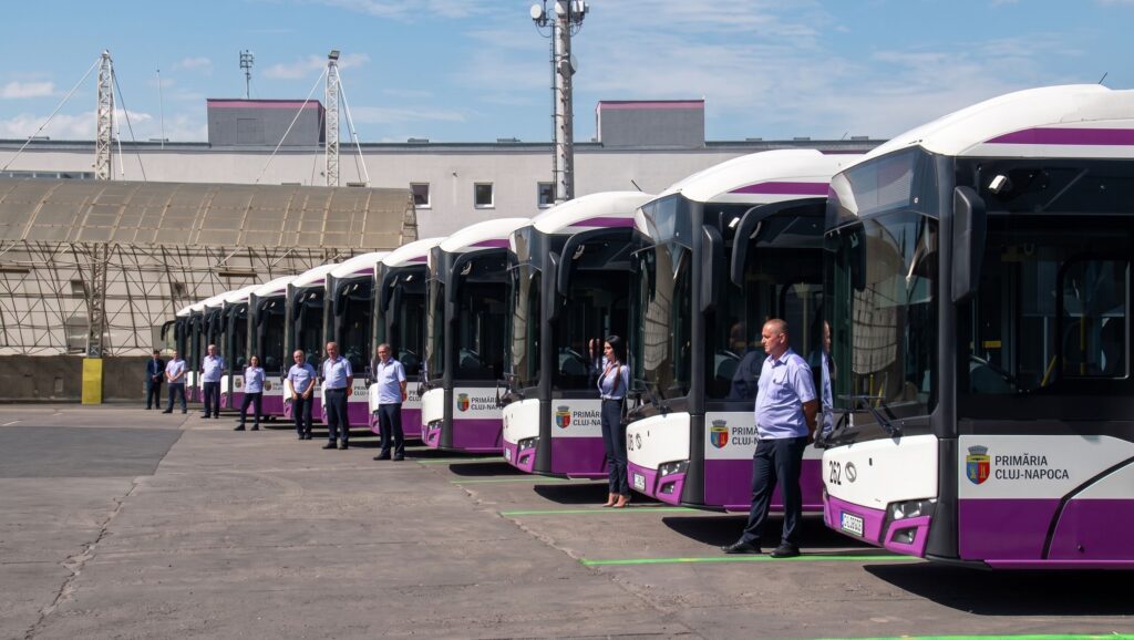 Cluj-Napoca: Autobuze electrice pentru un transport modern