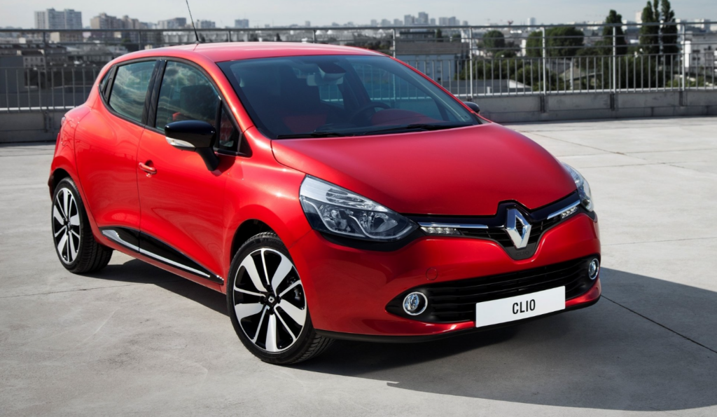 Model Renault Clio IV, similar cu cel deținut de Mirabela Grădinaru 
