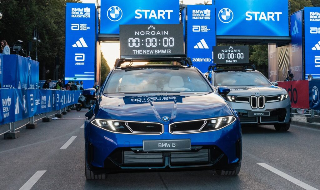 BMW i3, mașina oficială la Berlin Marathon 2026!
