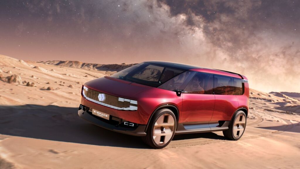 Renault E-Space Concept: Inovație electrică la Paris 2026