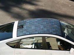 Toyota Prius cu panouri solare