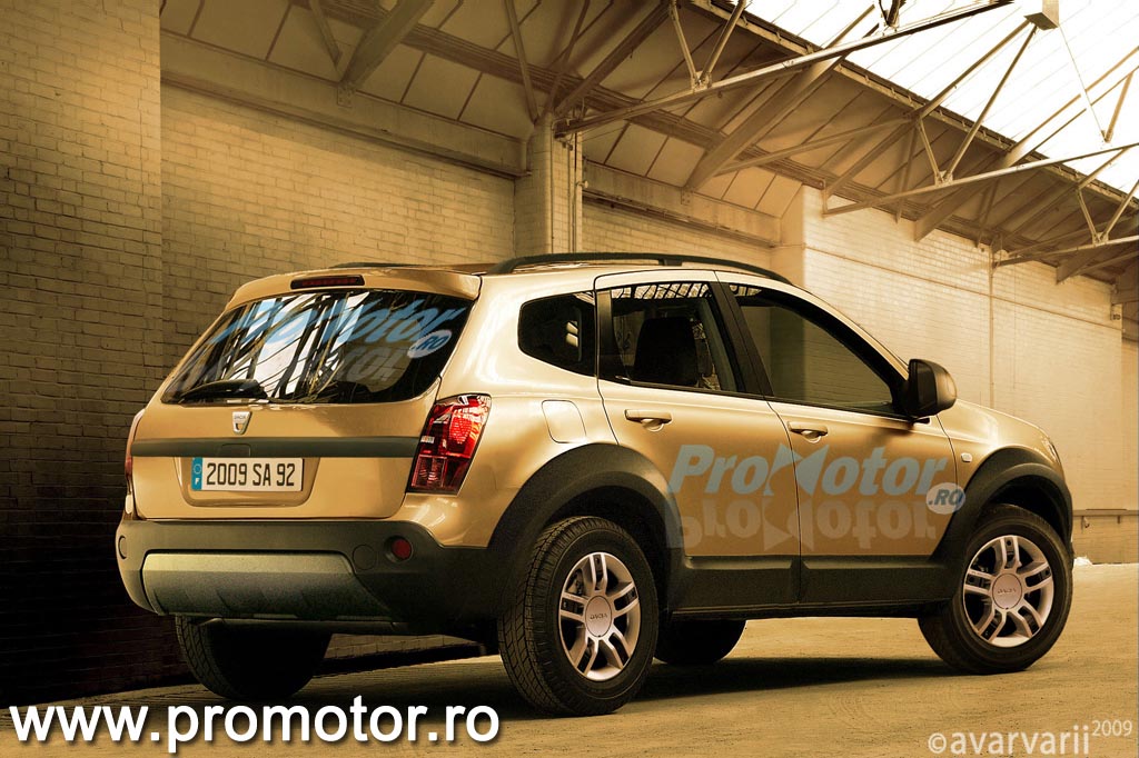 Dacia SUV urmeaza sa puna accentul pe caracterul practic