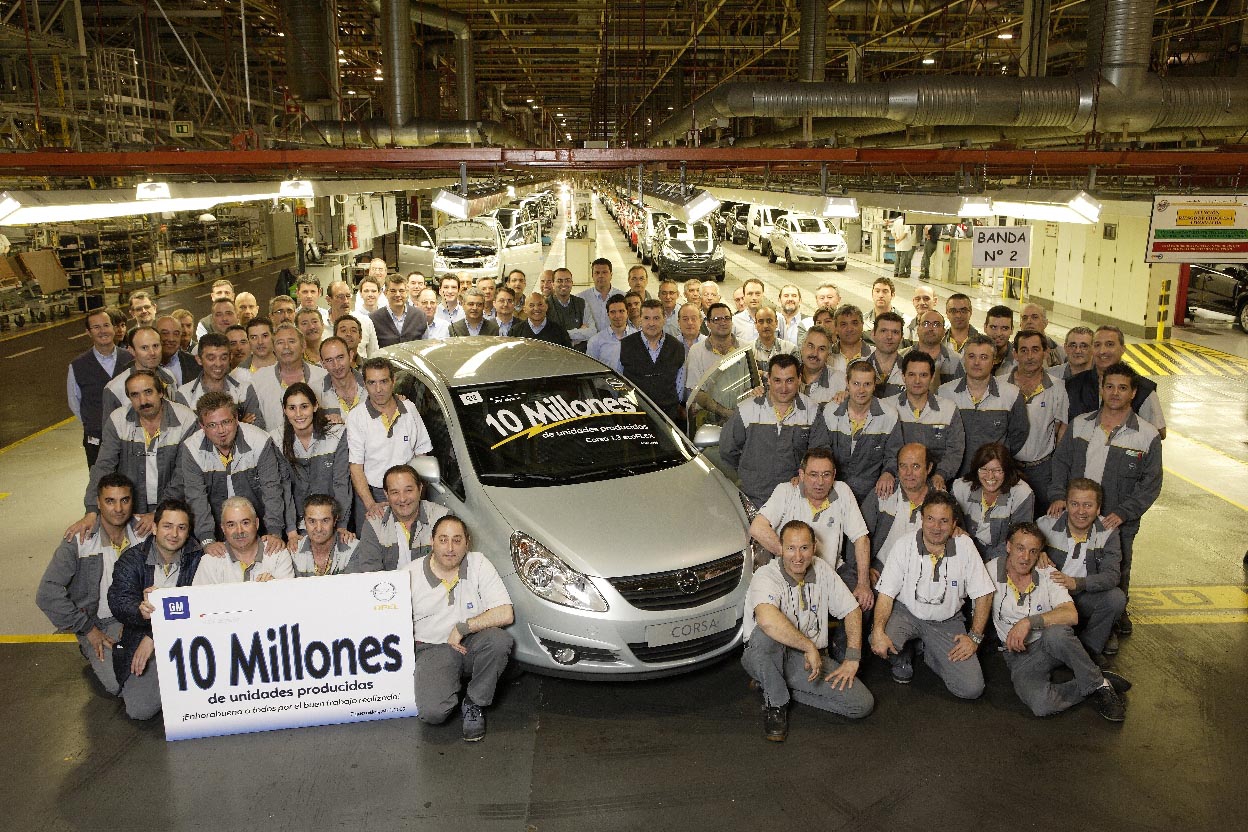 Opel - 10 milioane de unitati