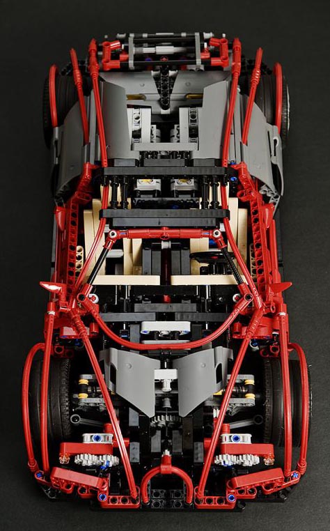 Bugatti Veyron din LEGO