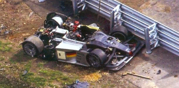 Michele Alboreto accident