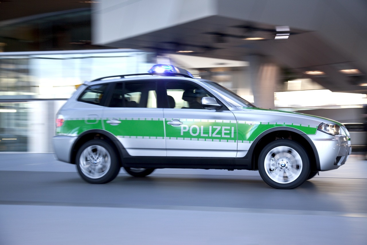 BMW X3 - masina de politie