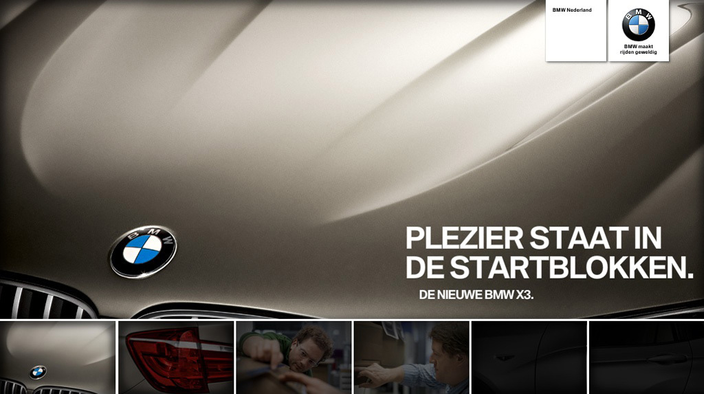 Noul BMW X3 capota