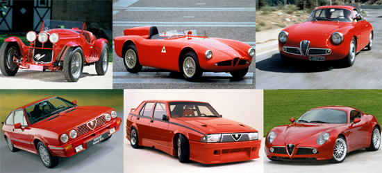 Modele istorice Alfa Romeo