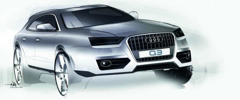 Audi Q3 a fost prefigurat acum 4 ani de conceptul Audi Cross Coupe quattro