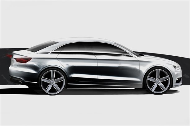 Audi A3 Sedan se va alatura familiei de sedanuri dinamice Audi