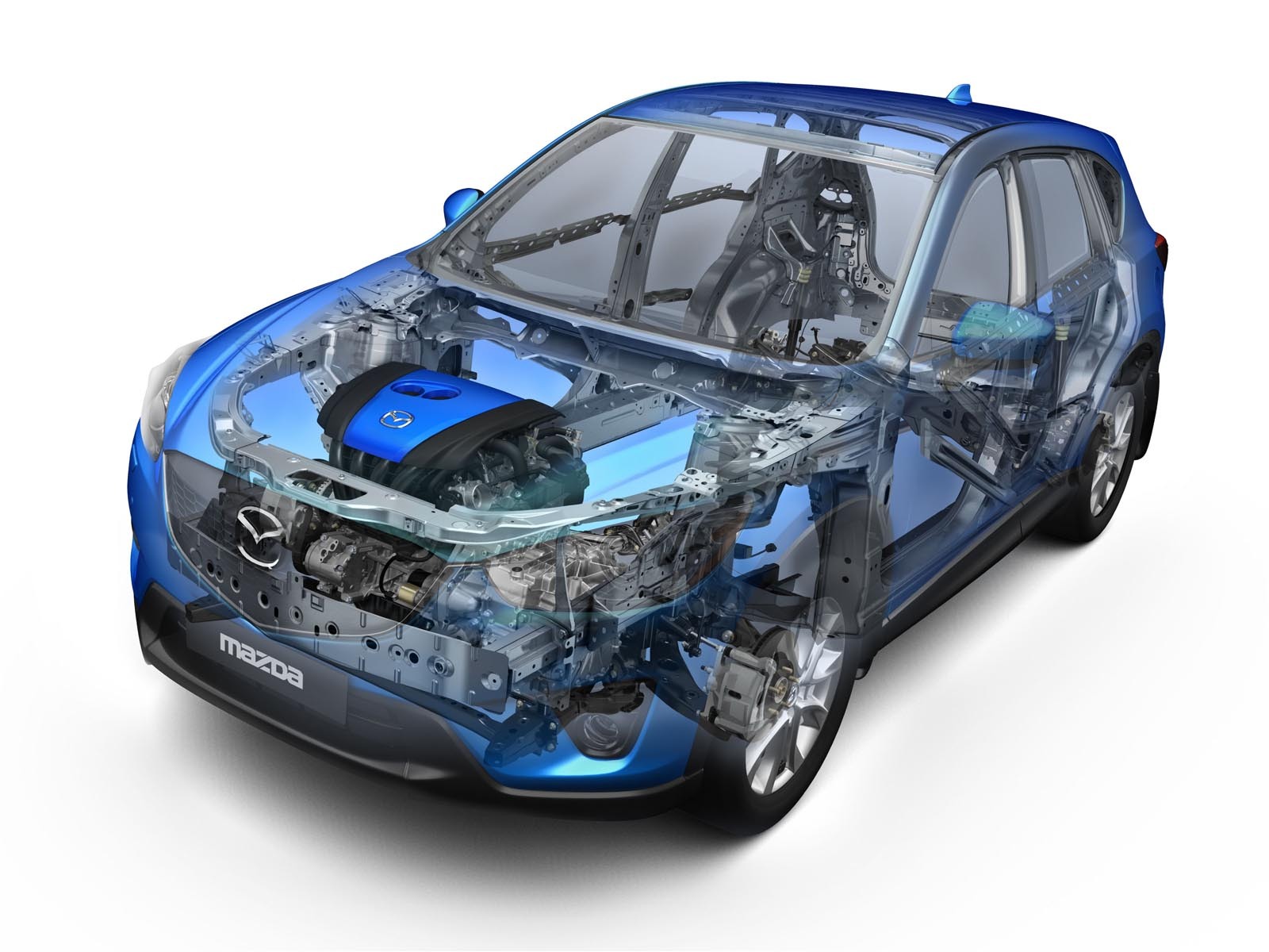 Mazda CX-5 este primul model care beneficiaza de toate elementele tehnologiei SKYACTIV