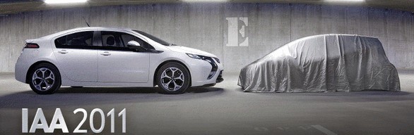 Noul concept Opel se pare ca va avea propulsie electrica, la fel ca Ampera