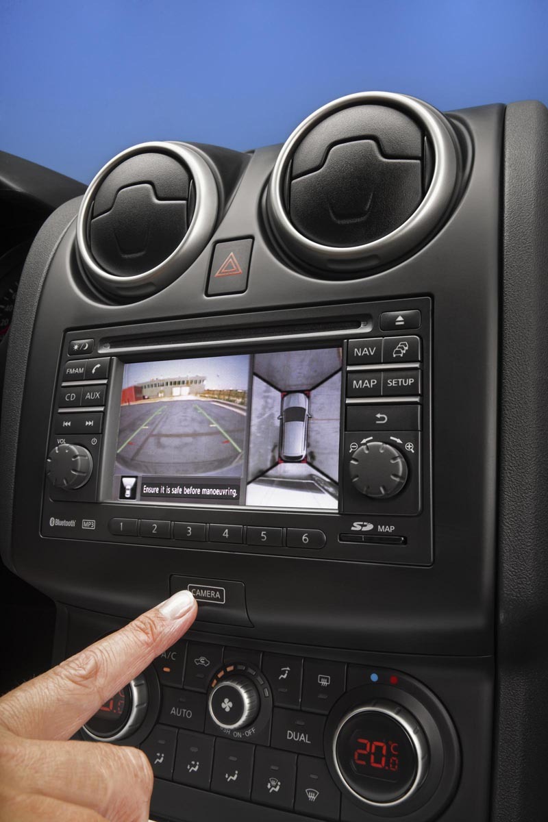 Nissan Qashqai primeste optional sistemul Around View Monitor