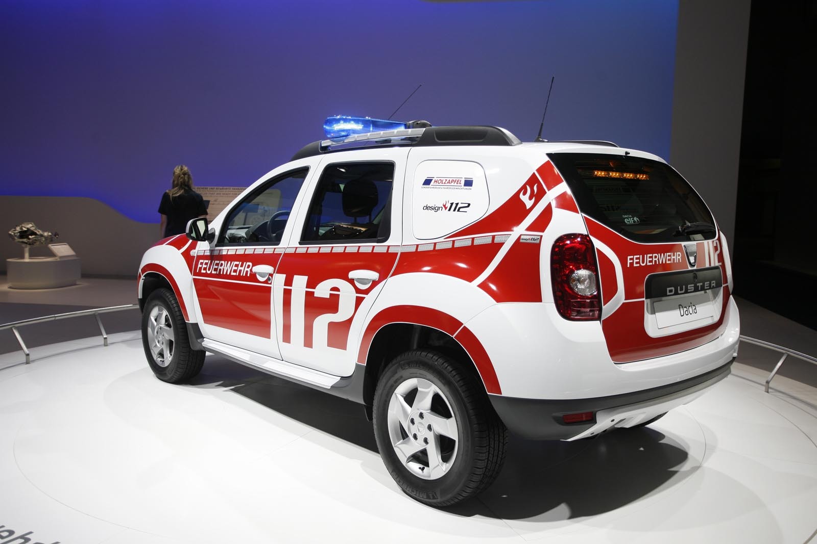 Dacia Duster preparata pentru pompieri - valente nebanuite pentru SUV-ul romanesc
