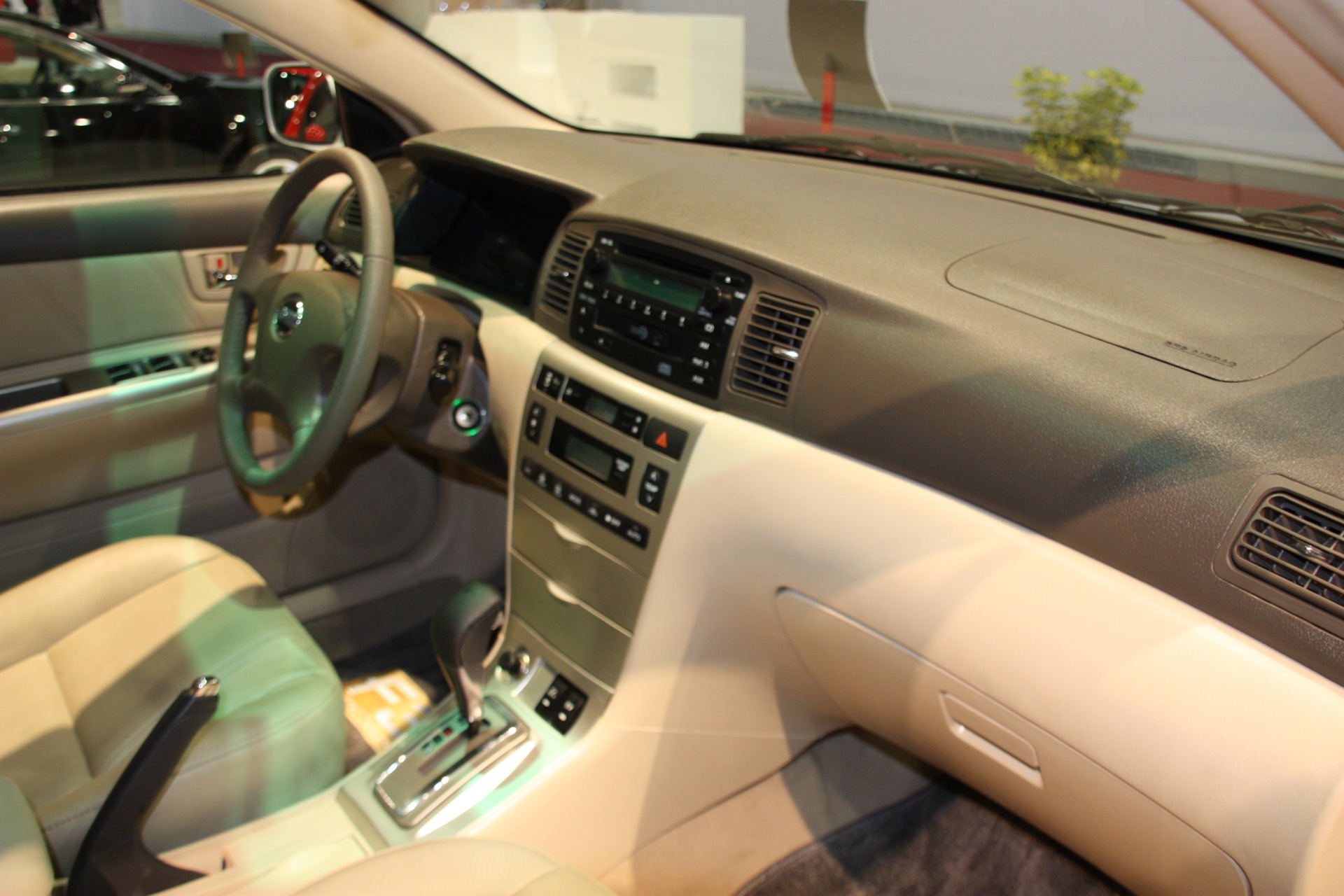 Interior de Toyota Coralla