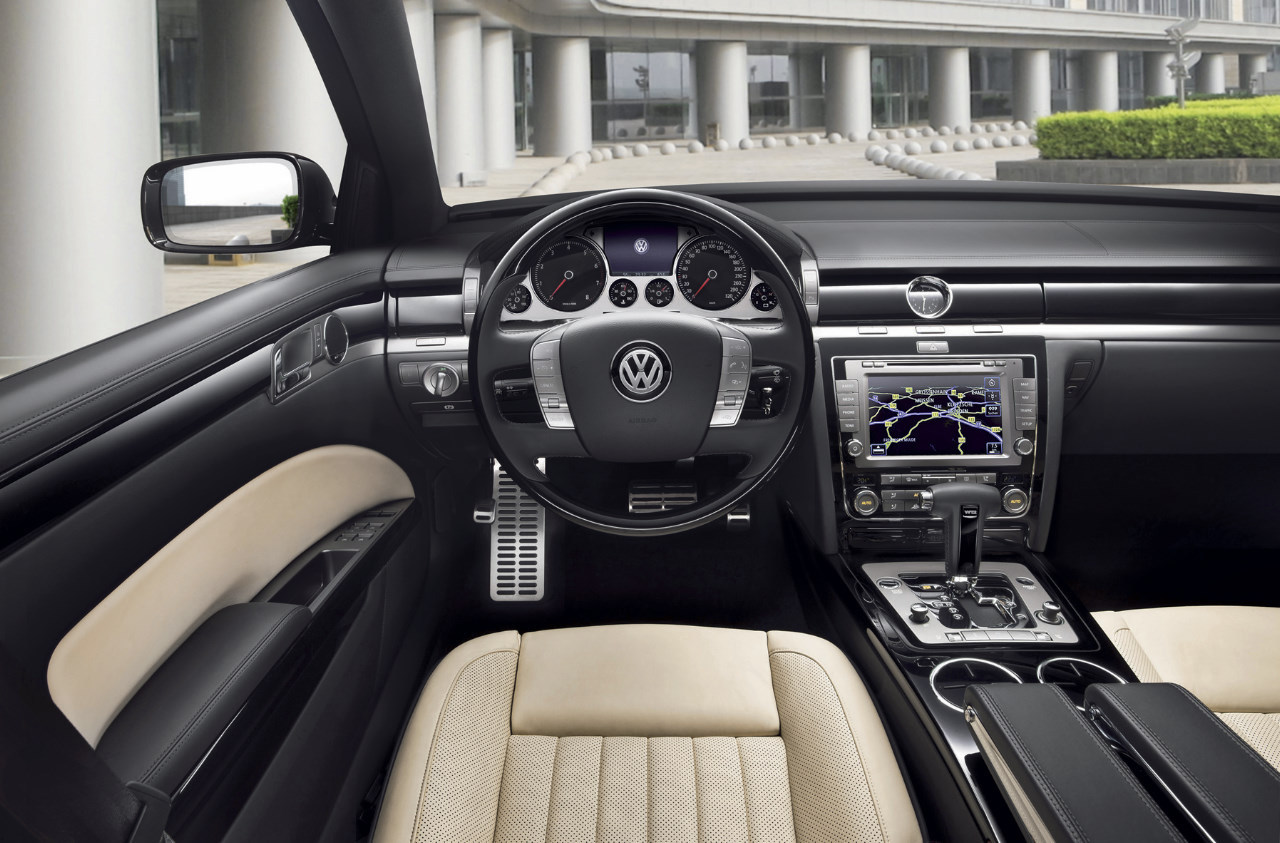 VW Phaeton interior