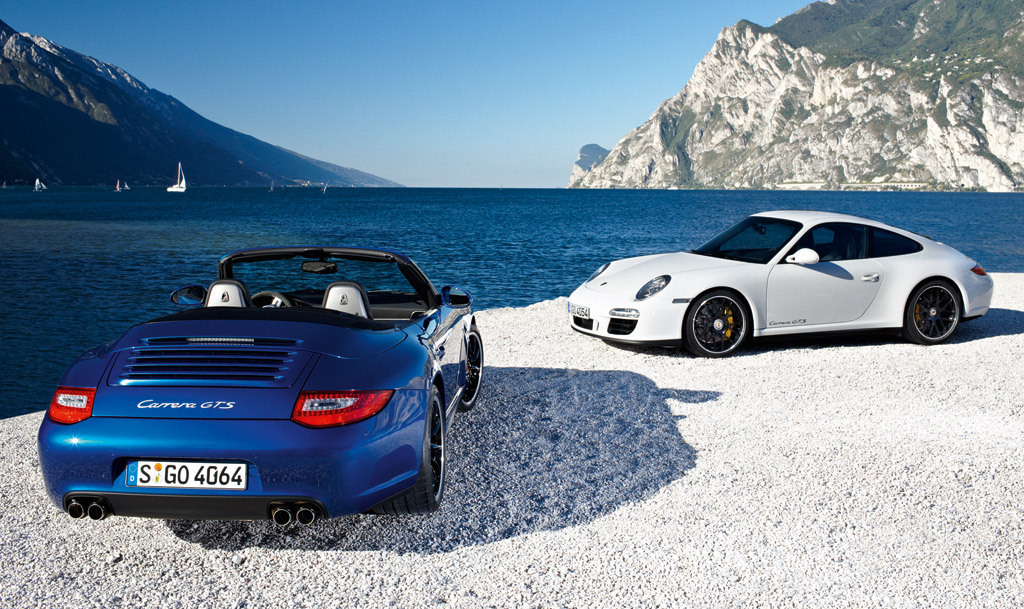 Premiera noii versiuni Porsche 911 Carrera GTS va fi la Salonul Auto Paris 2010