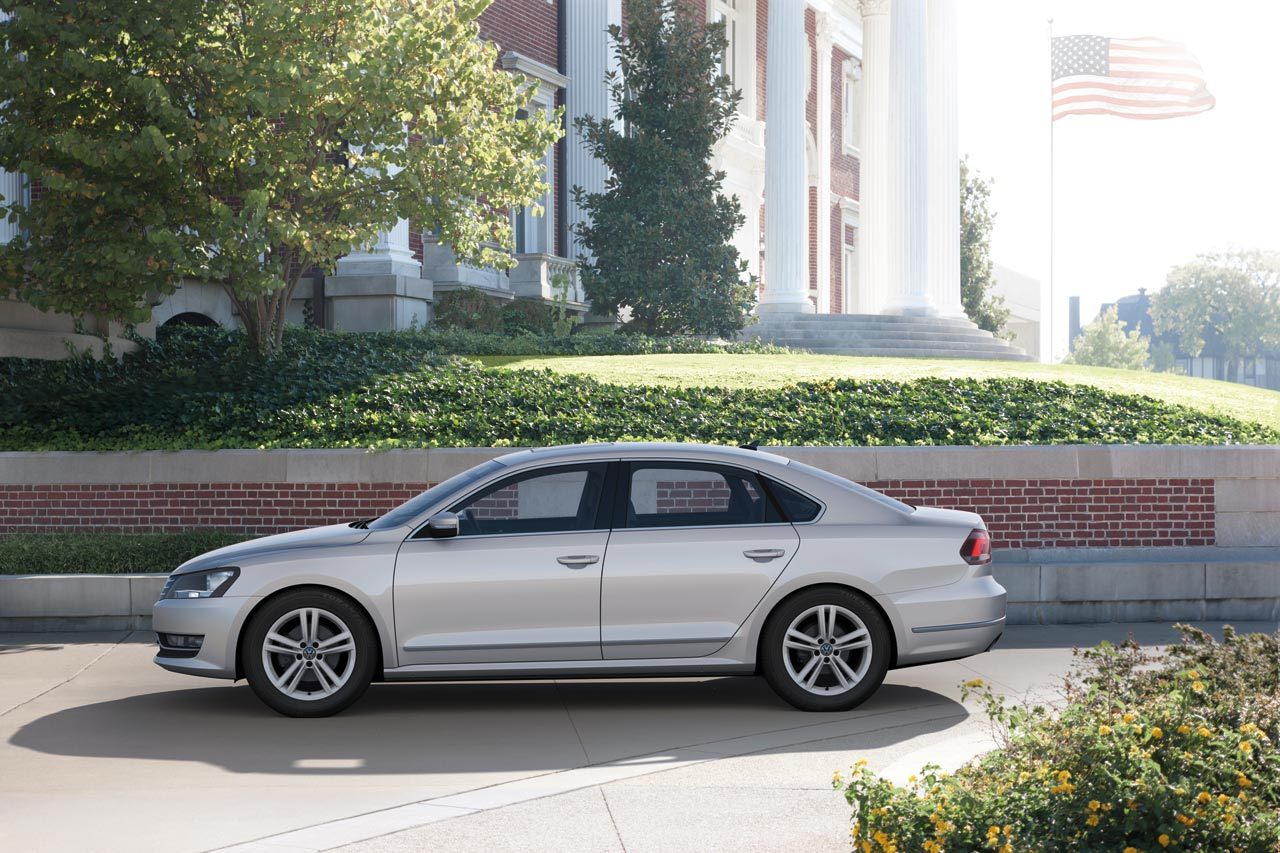 Volkswagen Passat pentru USA are ampatamentul si lungimea mai mari cu 10 cm decat Passat-ul european