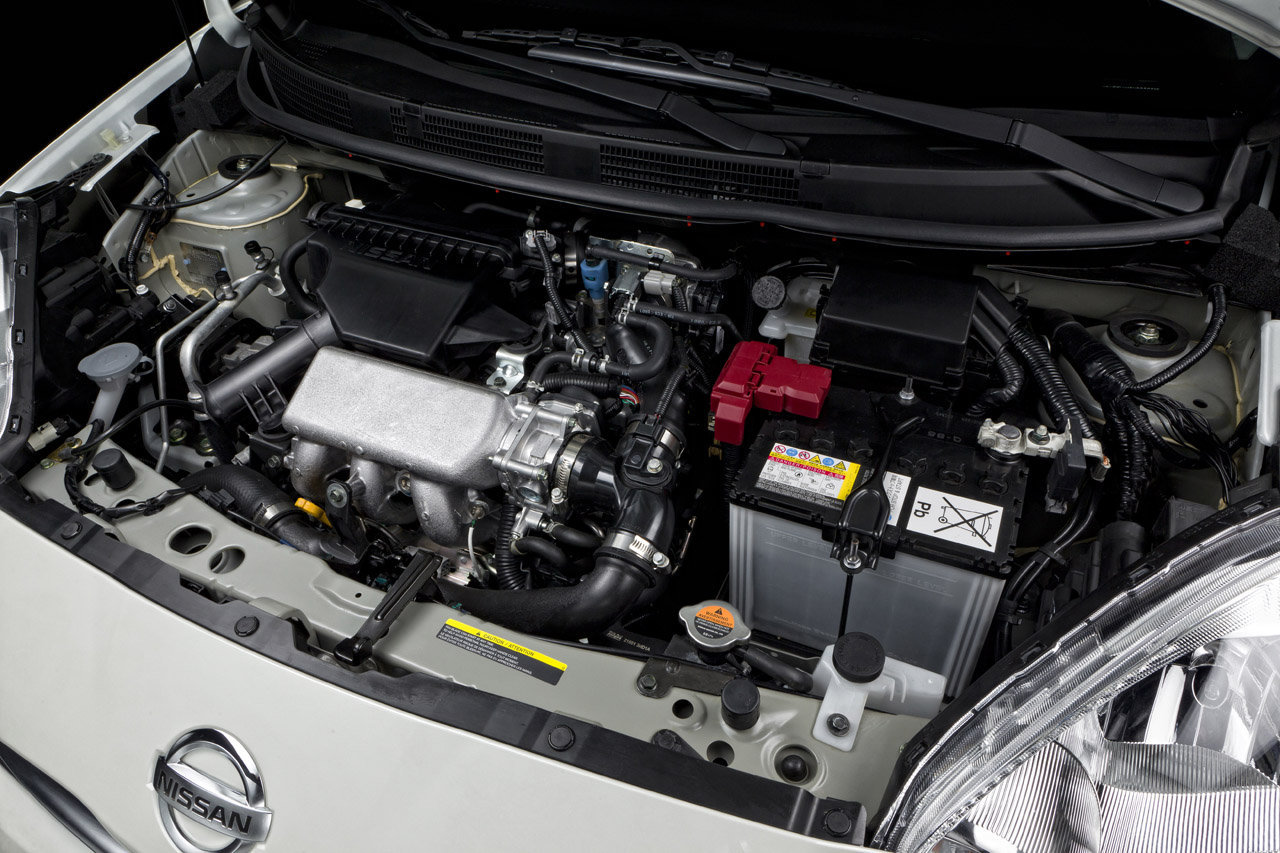 Nissn Micra DIG-S are un motor de 1,2 litri, in trei cilindri si dotat cu compresor mecanic