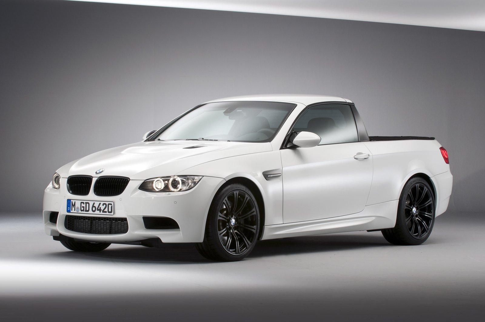 BMW M3 Pick-Up este cel mai rapid pick-up din lume, nefiind o gluma de 1 aprilie