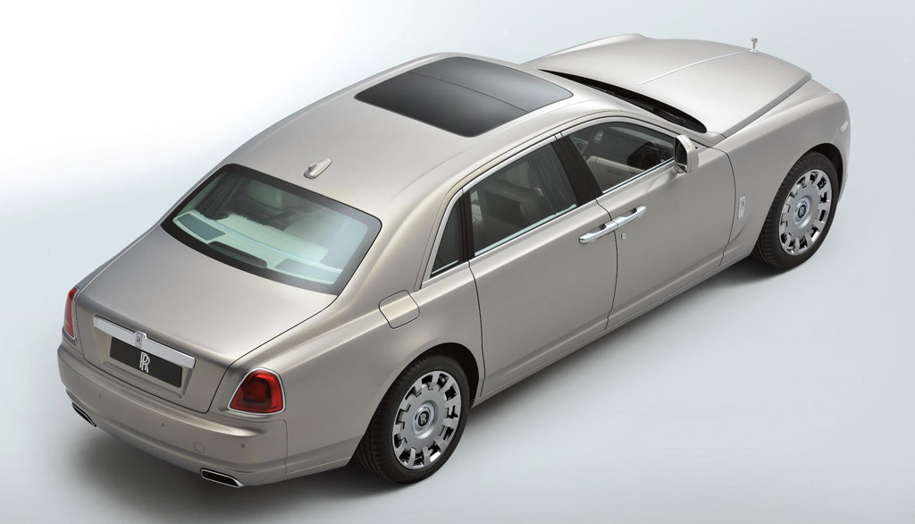 Rolls Royce Ghost EW va fi produs intr-o editie limitata de exemplare
