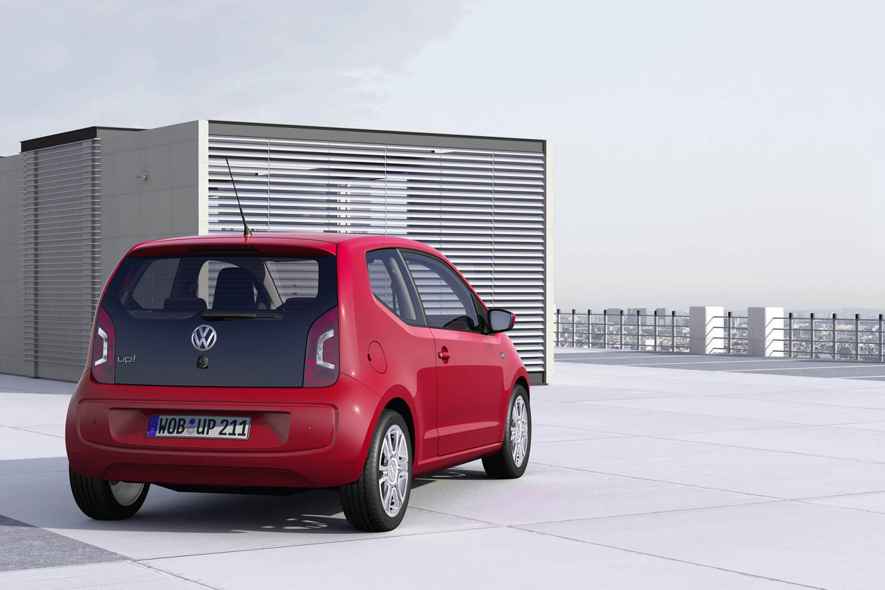 Volkswagen Up! este prima masina de clasa mini care ofera optional un sistem City Emergency Braking