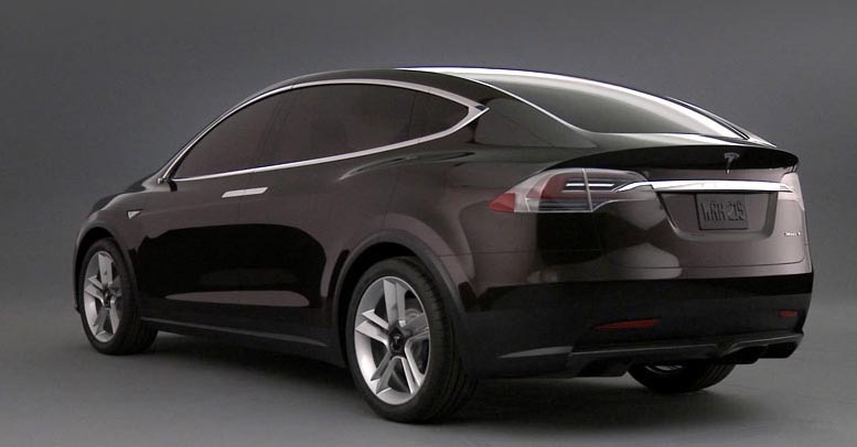 Tesla Model X pare un Tesla Sedan... umflat cu pompa