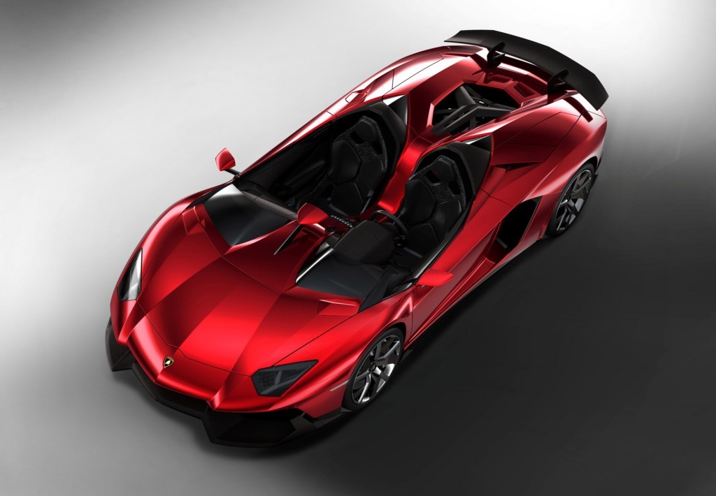 Lamborghini Aventador J nu e un concept, ci o comanda a unui client extravagant