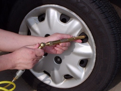 Nu este recomandabila umflarea pneului peste presiunea nominala