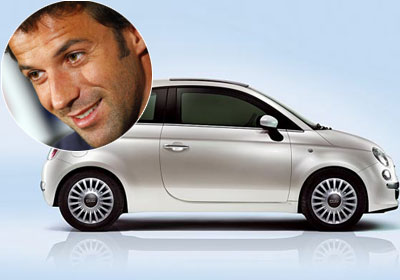 Fiat 500 pentru Del Piero