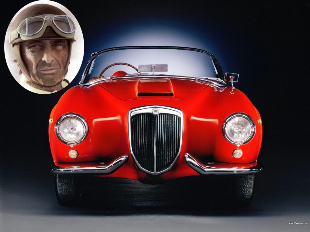 Fangio şi Lancia Aurelia