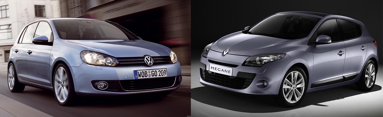 VW Golf 6 vs. Renault Megane 3: 0-1?