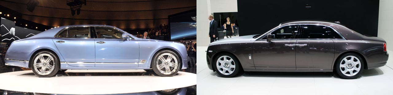 Bentley Mulsanne vs. Rolls Royce Ghost