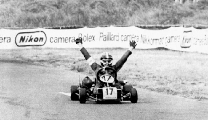 Alain Prost la Karting