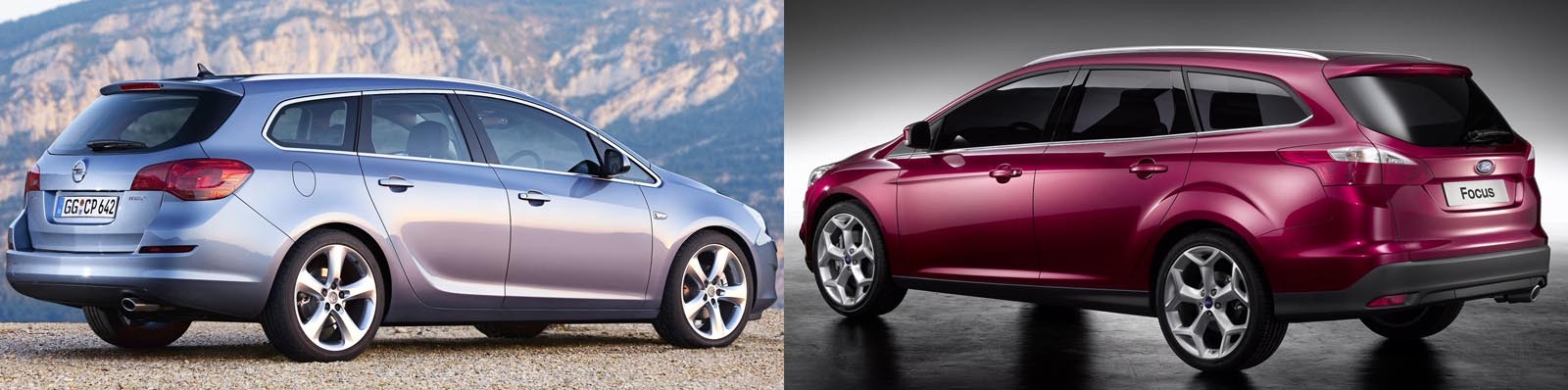 Opel Astra Sports Tourer vs. Ford Focus Wagon